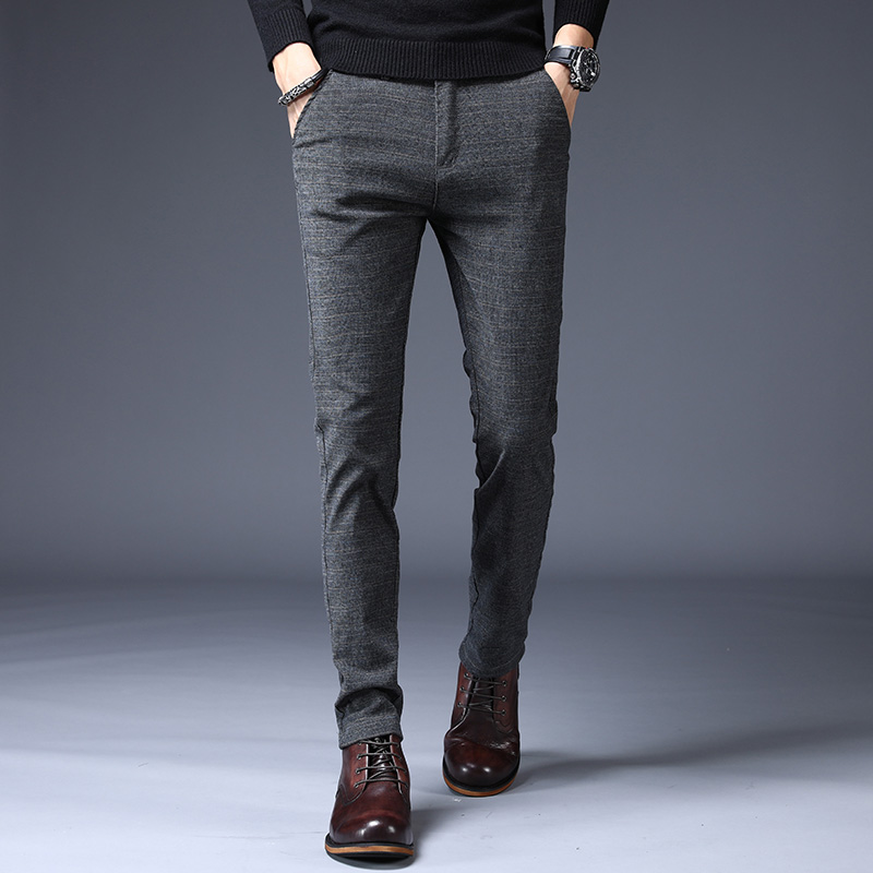 Spring Elastic Men's Casual Pa - đánh giá và giá Korean Men Lifestyle