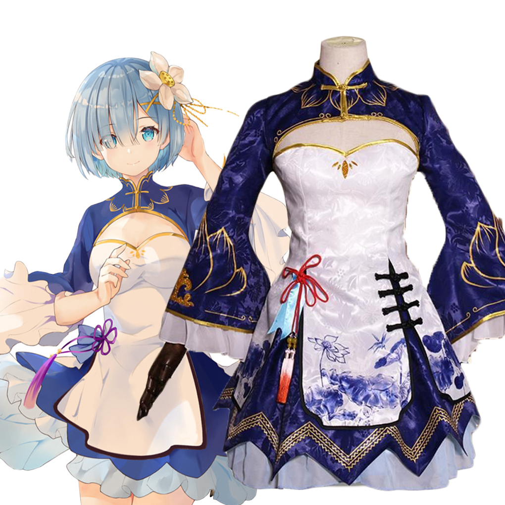 2025 Rem Ram Cosplay Cheongsam - đánh giá và giá South Korea Lifestyle