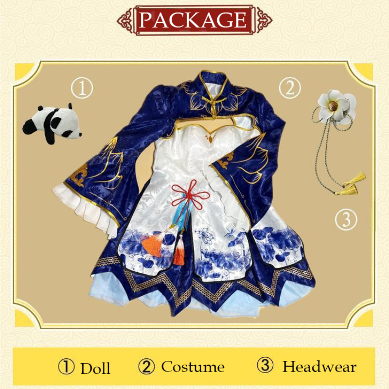 2025 Rem Ram Cosplay Cheongsam - đánh giá và giá South Korea Lifestyle